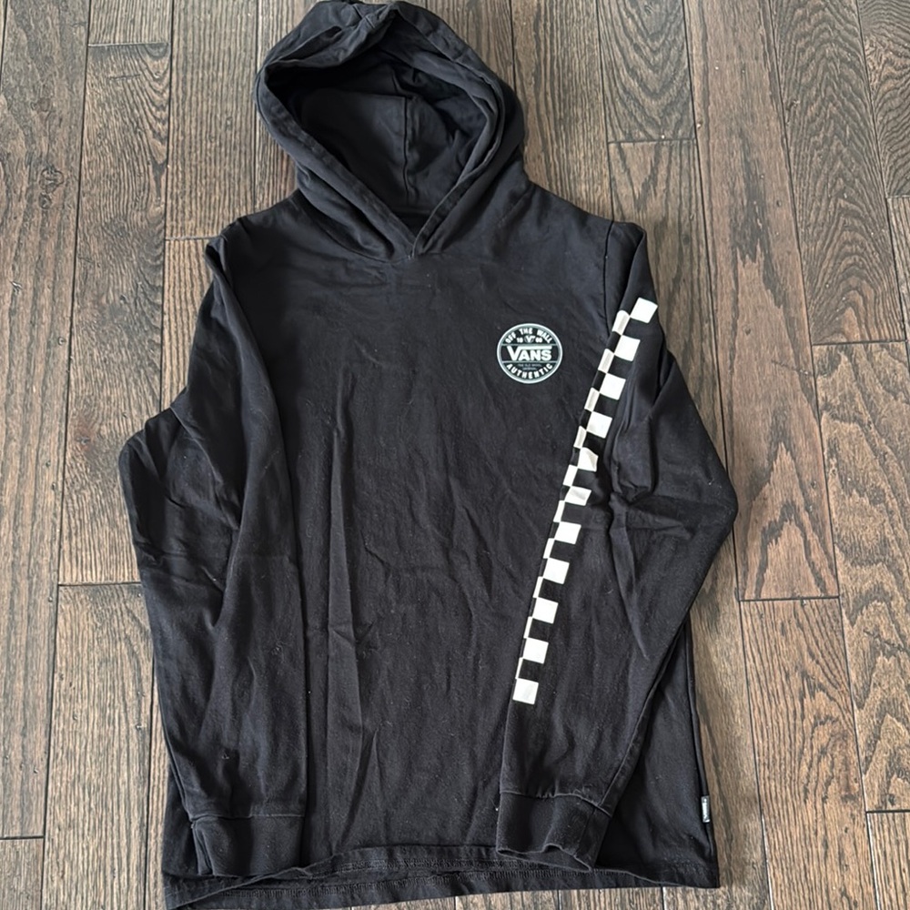 Vans Black Hoodie Sweater for Men
